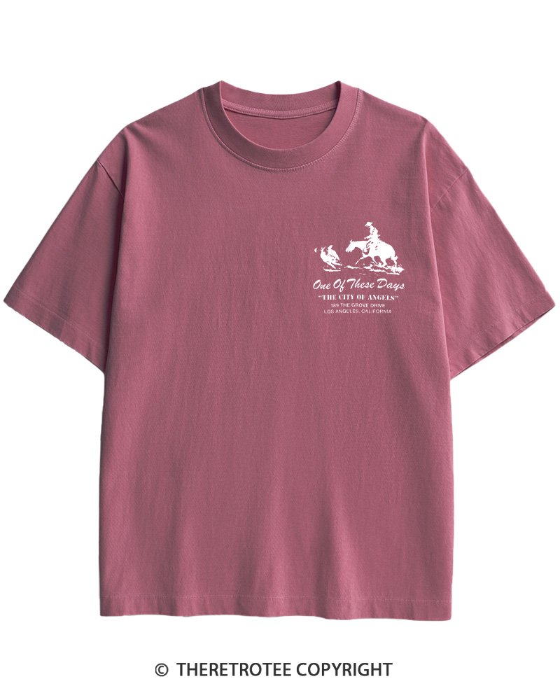 TheRetroTee One Of These Days 1955 Cotton T-Shirt