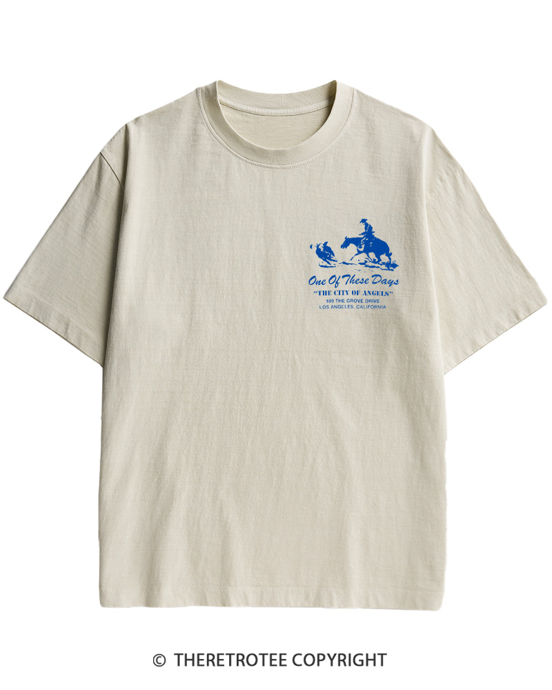 TheRetroTee One Of These Days 1955 Cotton T-Shirt