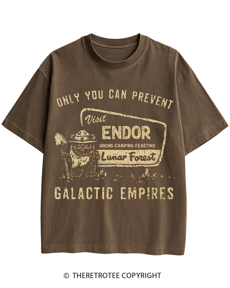 TheRetroTee Prevent Galactic Empires 1980s Cotton T-Shirt