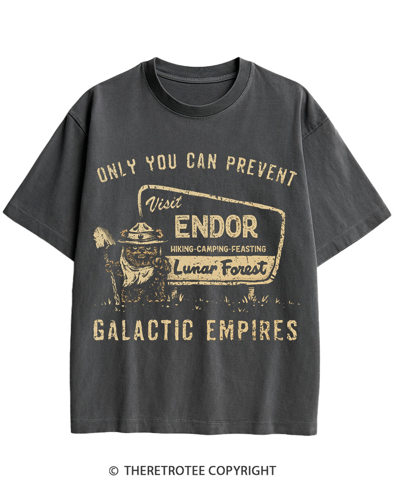 TheRetroTee Prevent Galactic Empires 1980s Cotton T-Shirt