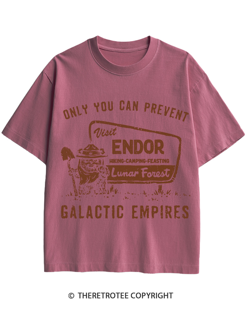TheRetroTee Prevent Galactic Empires 1980s Cotton T-Shirt