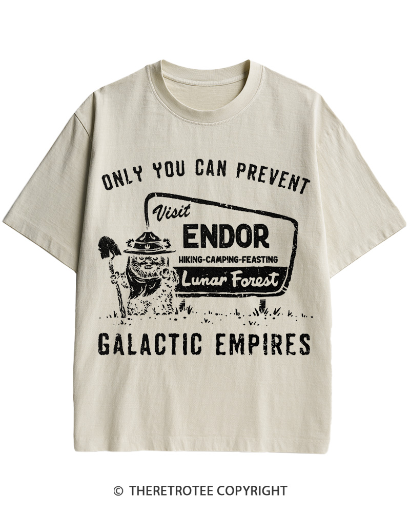TheRetroTee Prevent Galactic Empires 1980s Cotton T-Shirt