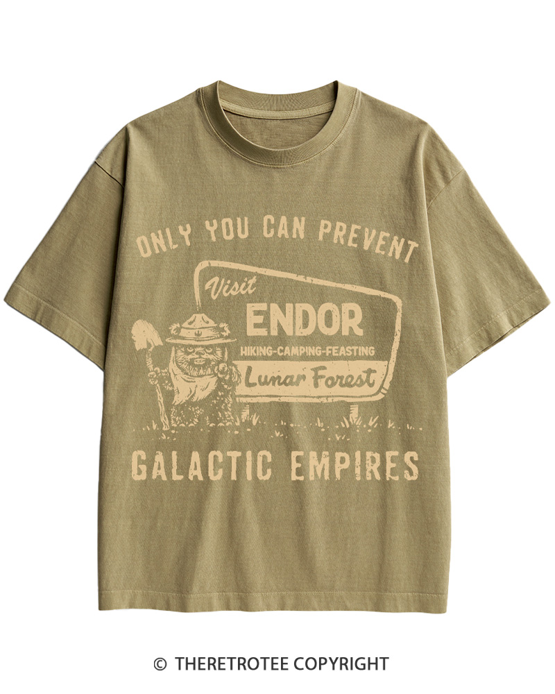 TheRetroTee Prevent Galactic Empires 1980s Cotton T-Shirt