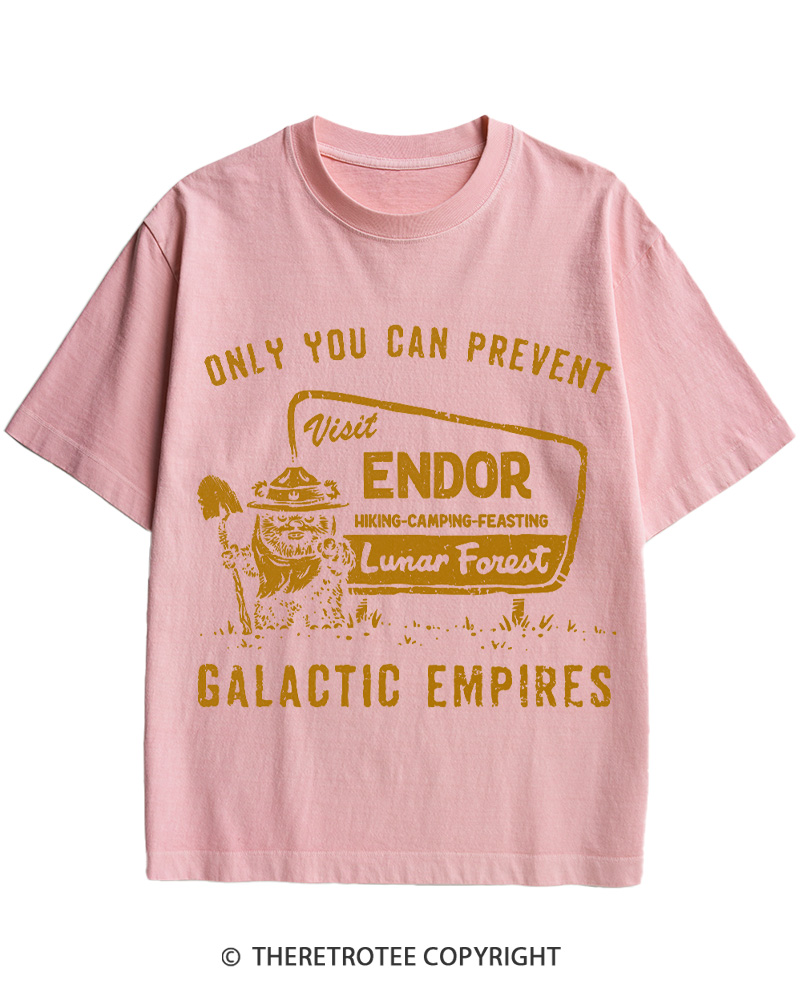 TheRetroTee Prevent Galactic Empires 1980s Cotton T-Shirt