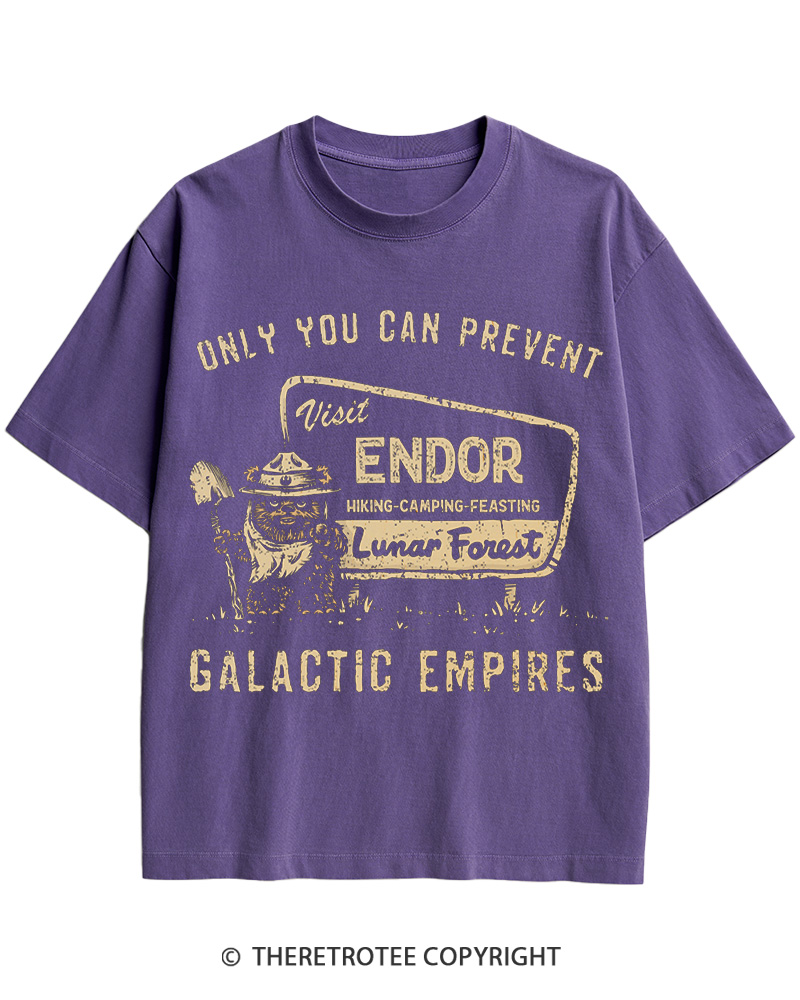 TheRetroTee Prevent Galactic Empires 1980s Cotton T-Shirt