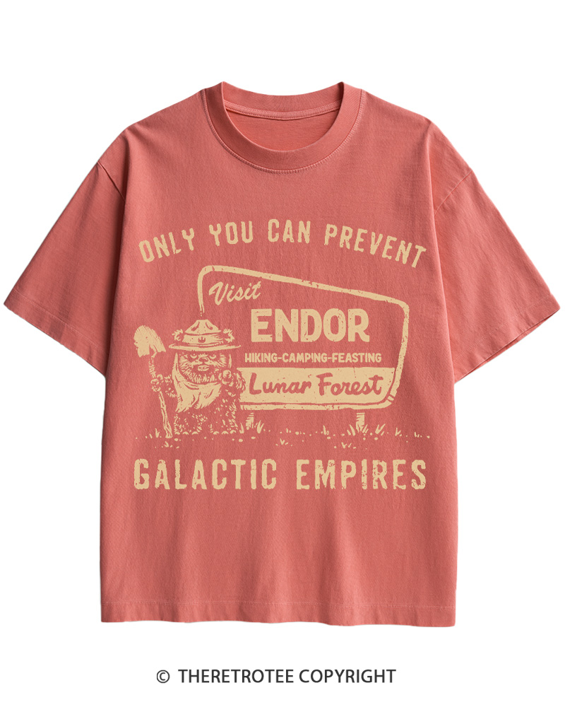 TheRetroTee Prevent Galactic Empires 1980s Cotton T-Shirt