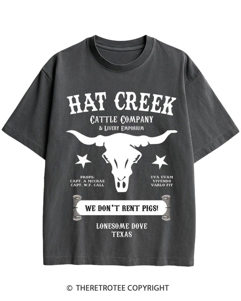 TheRetroTee Western Vintage Cowboy Cotton T-Shirt