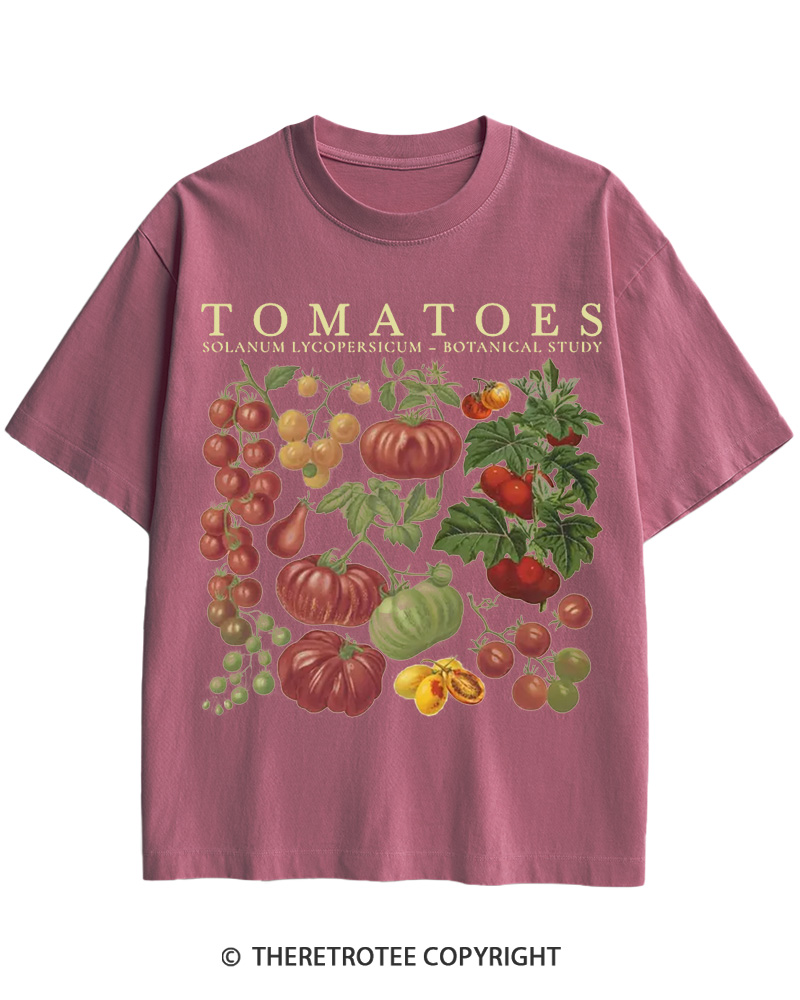 TheRetroTee Tomatoes 1890s Cotton T-Shirt
