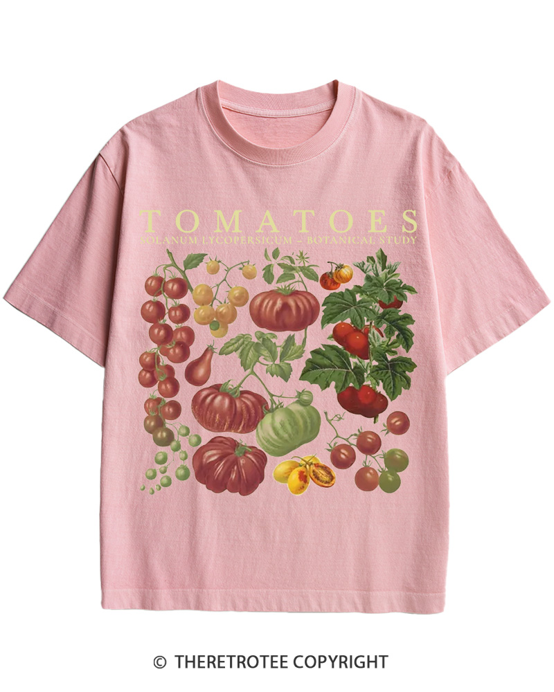 TheRetroTee Tomatoes 1890s Cotton T-Shirt