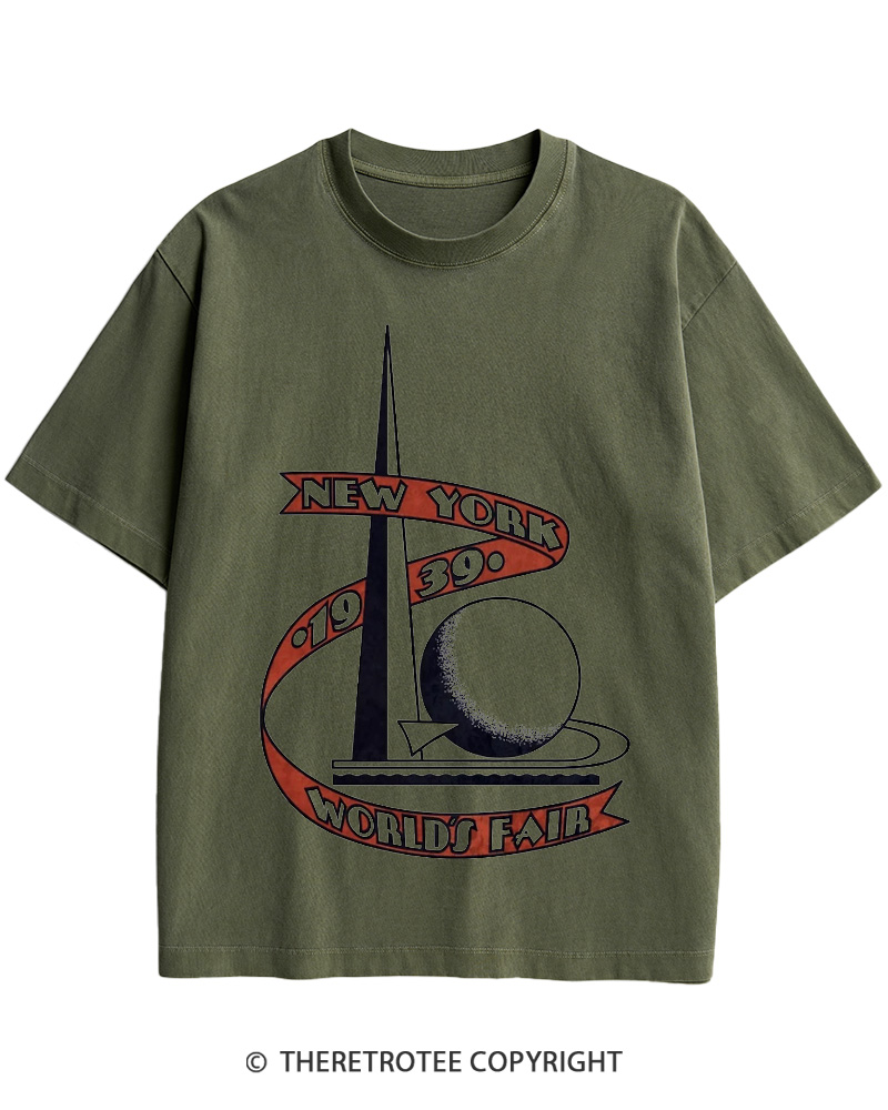 TheRetroTee 1939 New York Cotton T-Shirt