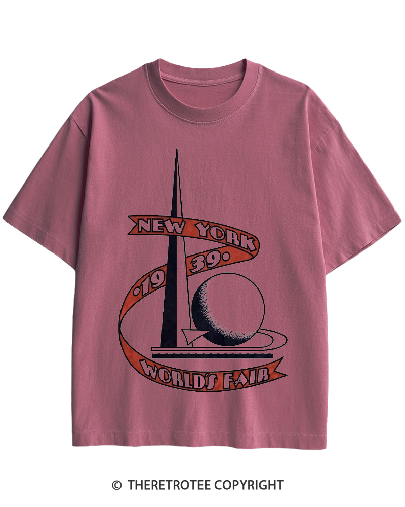 TheRetroTee 1939 New York Cotton T-Shirt