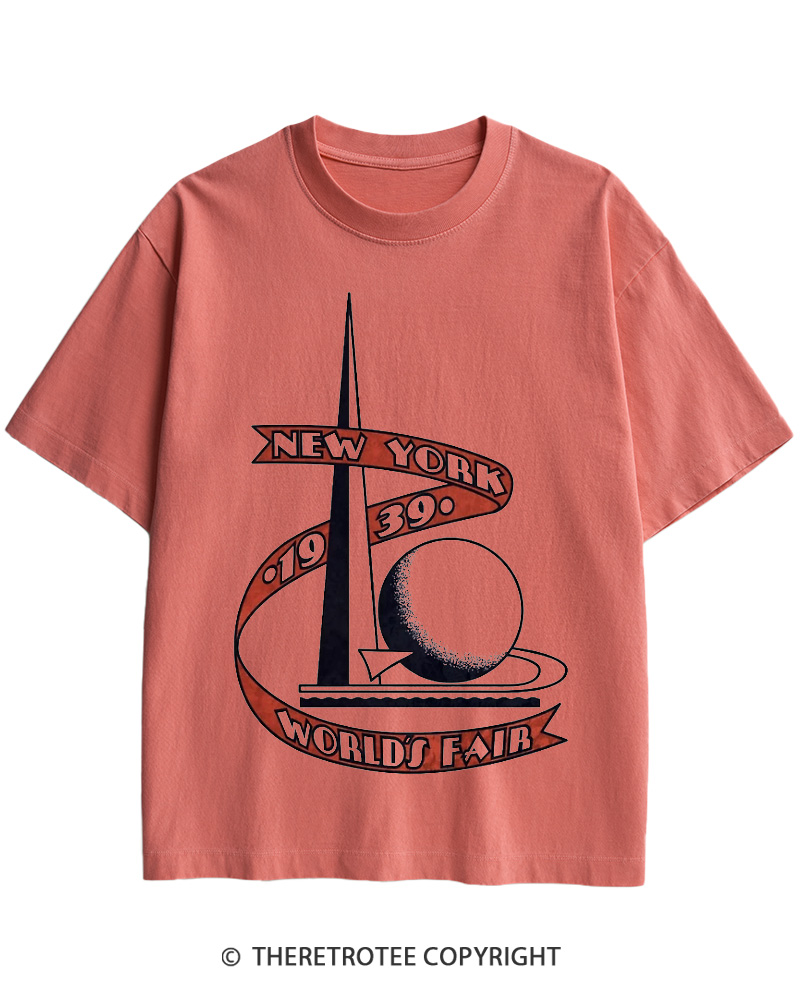 TheRetroTee 1939 New York Cotton T-Shirt