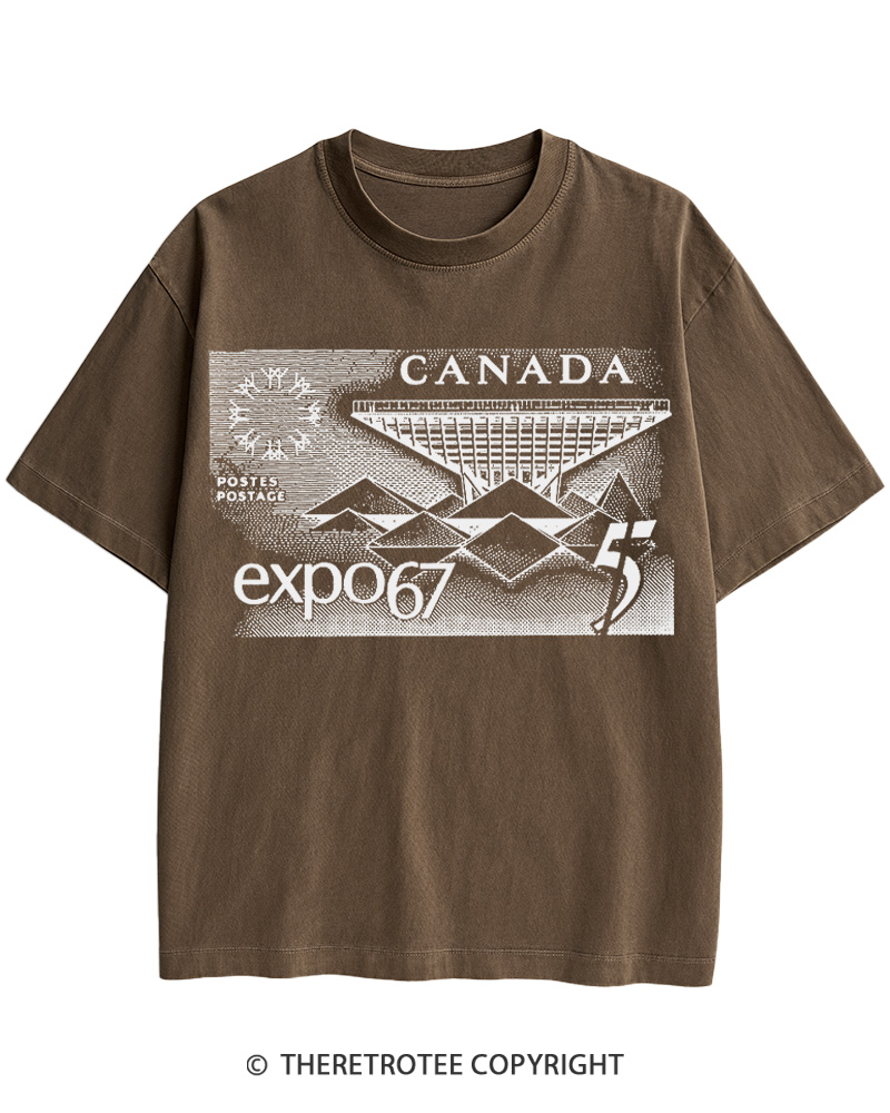 TheRetroTee Canada Expo '67 Cotton T-Shirt