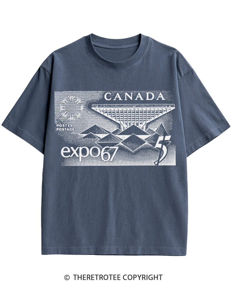 TheRetroTee Canada Expo '67 Cotton T-Shirt Sale
