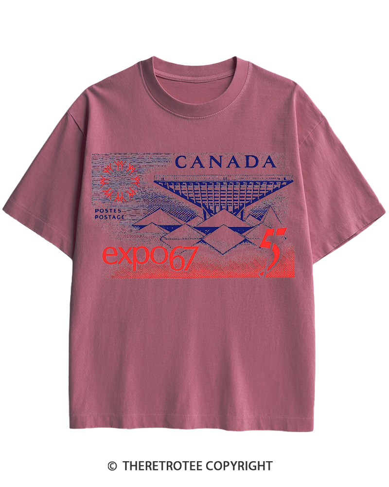 TheRetroTee Canada Expo '67 Cotton T-Shirt