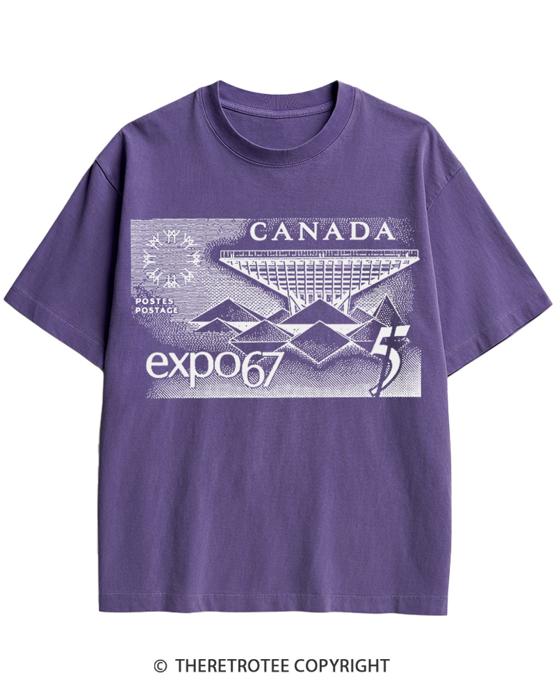 TheRetroTee Canada Expo '67 Cotton T-Shirt Sale