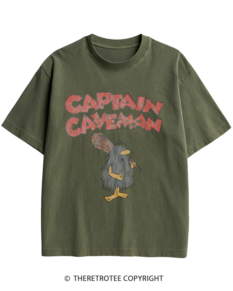 TheRetroTee 1970s Stone Hero Heavy Cotton T-Shirt
