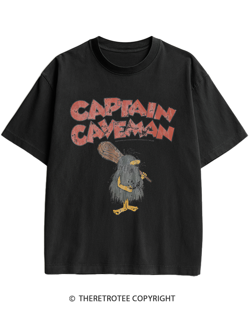 TheRetroTee 1970s Stone Hero Heavy Cotton T-Shirt