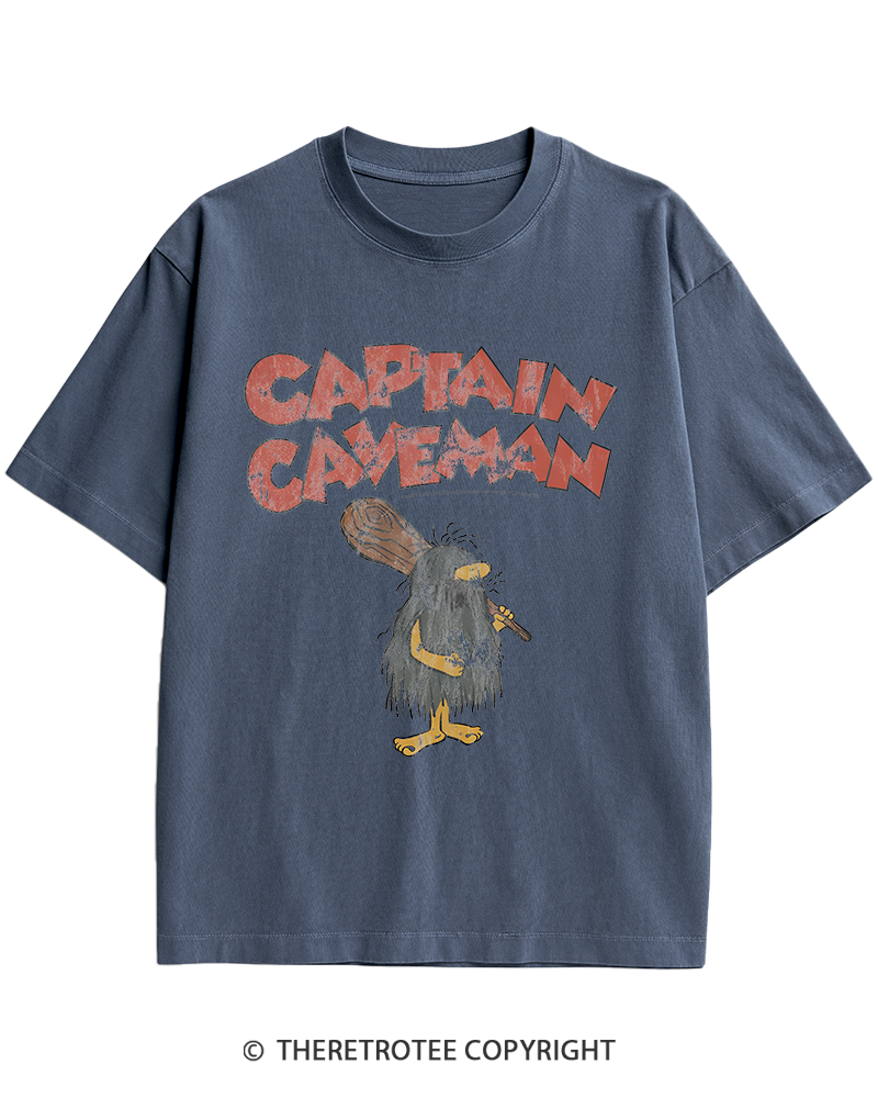 TheRetroTee 1970s Stone Hero Heavy Cotton T-Shirt