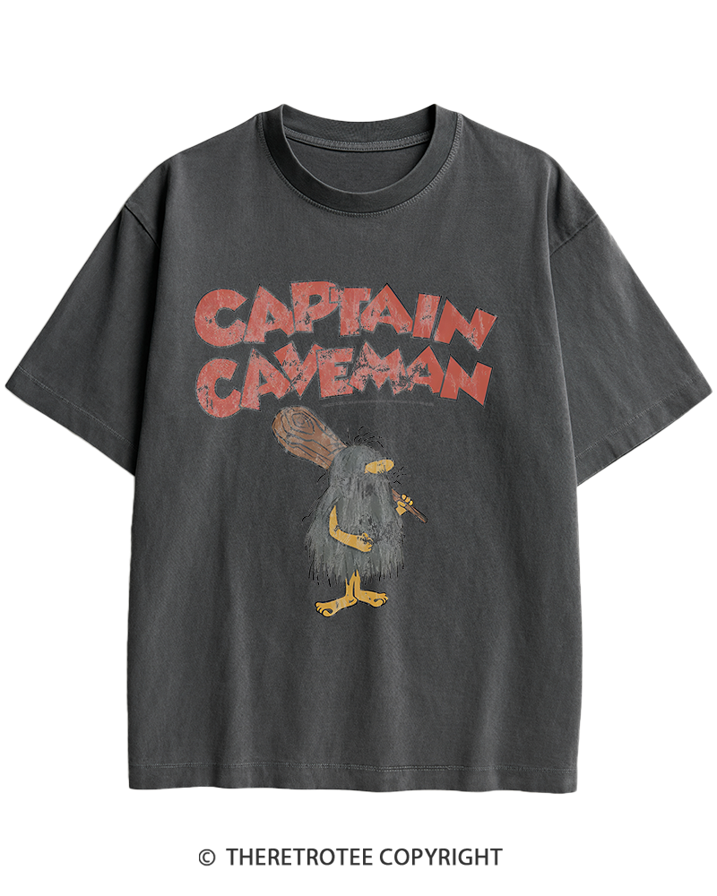 TheRetroTee 1970s Stone Hero Heavy Cotton T-Shirt