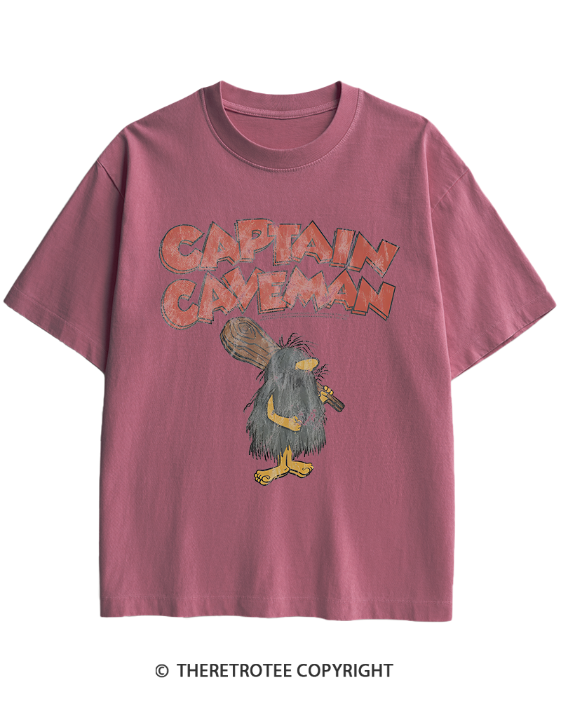 TheRetroTee 1970s Stone Hero Heavy Cotton T-Shirt