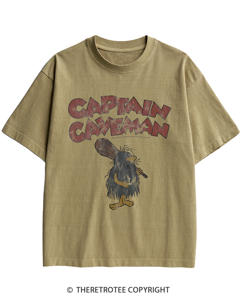 TheRetroTee 1970s Stone Hero Heavy Cotton T-Shirt
