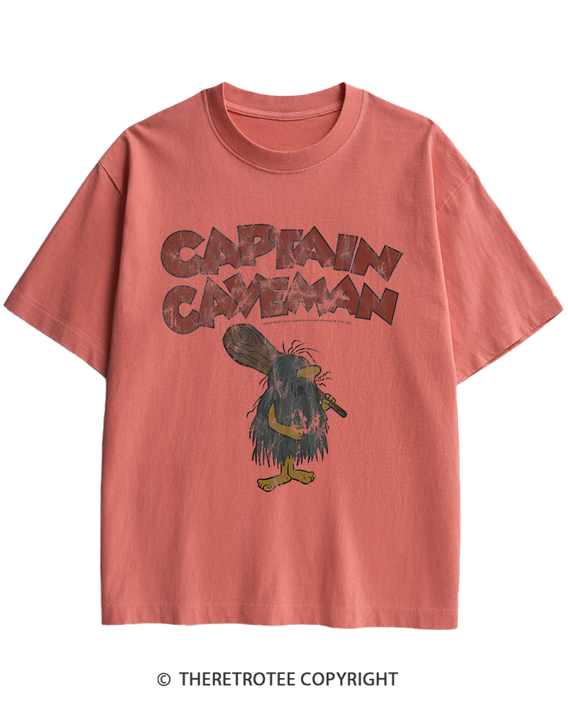 TheRetroTee 1970s Stone Hero Heavy Cotton T-Shirt