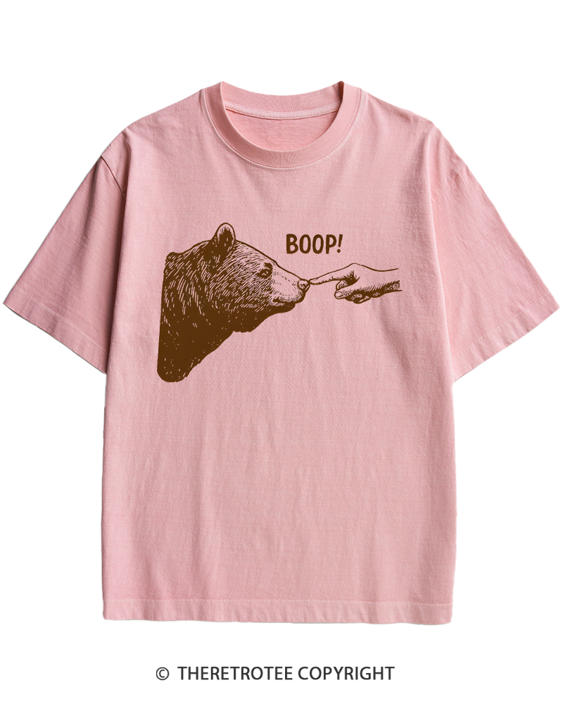 TheRetroTee Boop 1990s Heavy Cotton T-Shirt