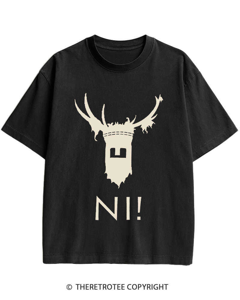 TheRetroTee Ni! 1970s Heavy Cotton T-Shirt