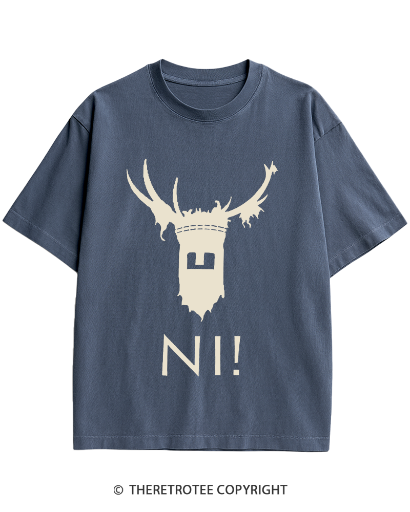 TheRetroTee Ni! 1970s Heavy Cotton T-Shirt