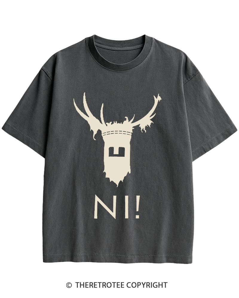 TheRetroTee Ni! 1970s Heavy Cotton T-Shirt