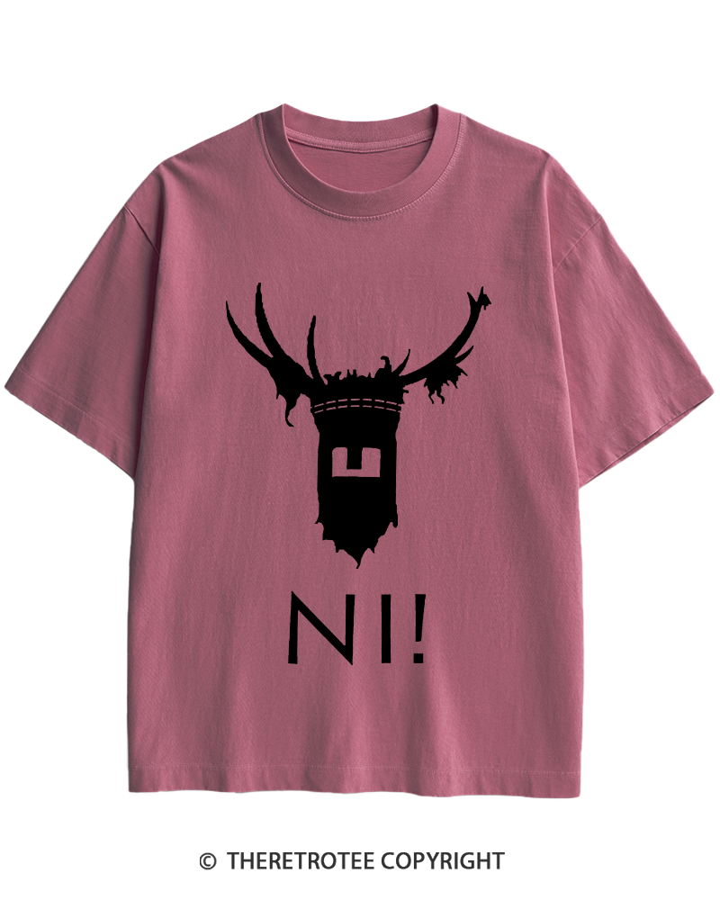 TheRetroTee Ni! 1970s Heavy Cotton T-Shirt
