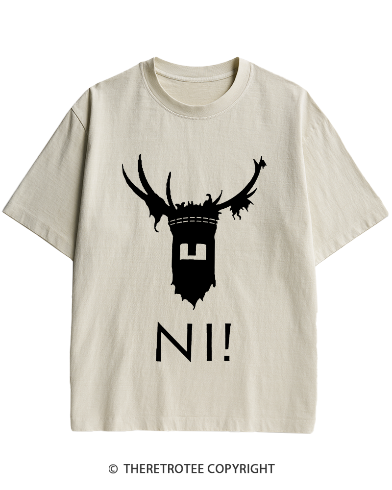 TheRetroTee Ni! 1970s Heavy Cotton T-Shirt