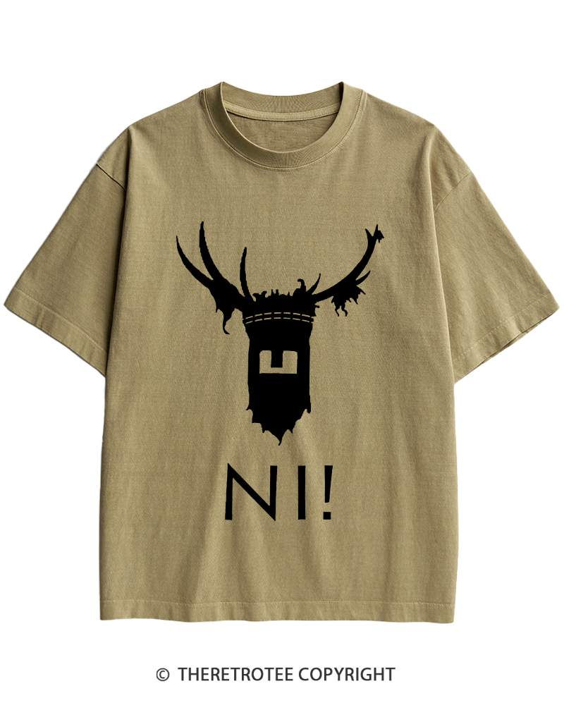 TheRetroTee Ni! 1970s Heavy Cotton T-Shirt