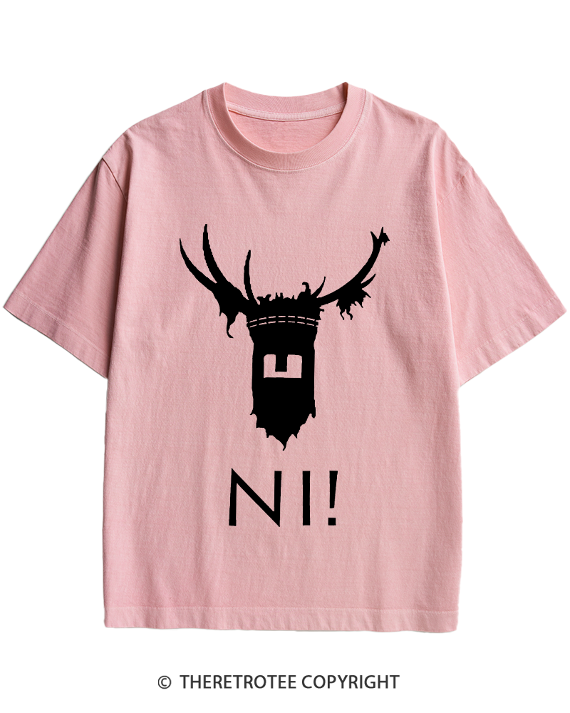 TheRetroTee Ni! 1970s Heavy Cotton T-Shirt