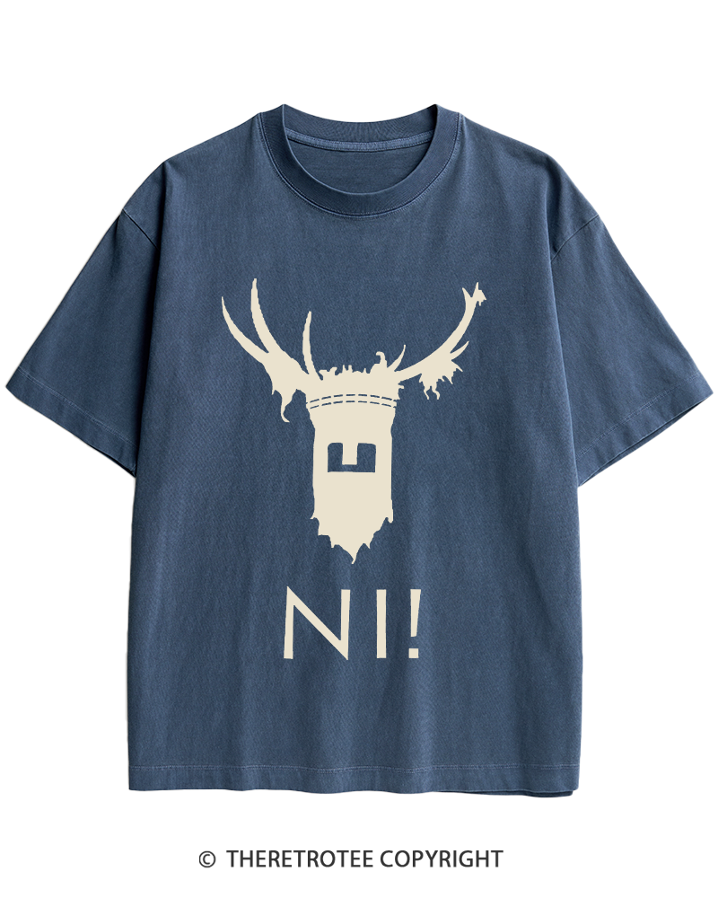 TheRetroTee Ni! 1970s Heavy Cotton T-Shirt