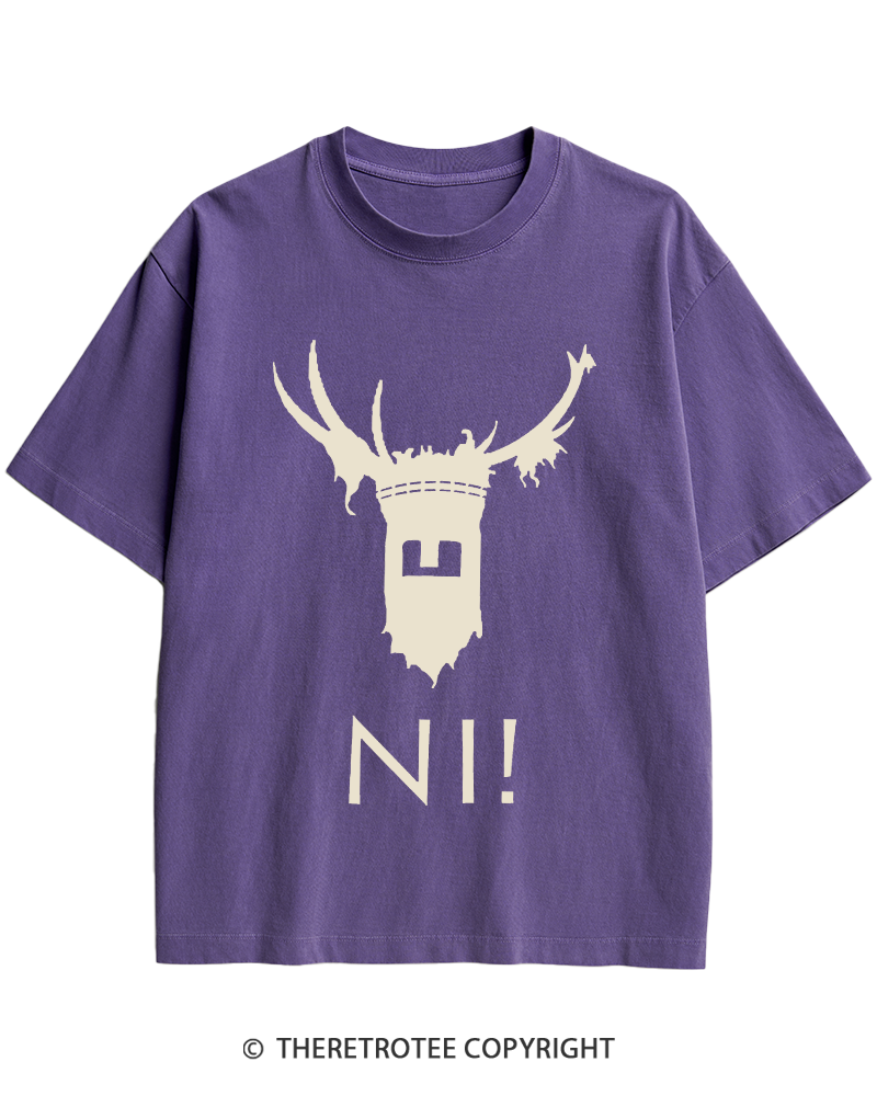 TheRetroTee Ni! 1970s Heavy Cotton T-Shirt
