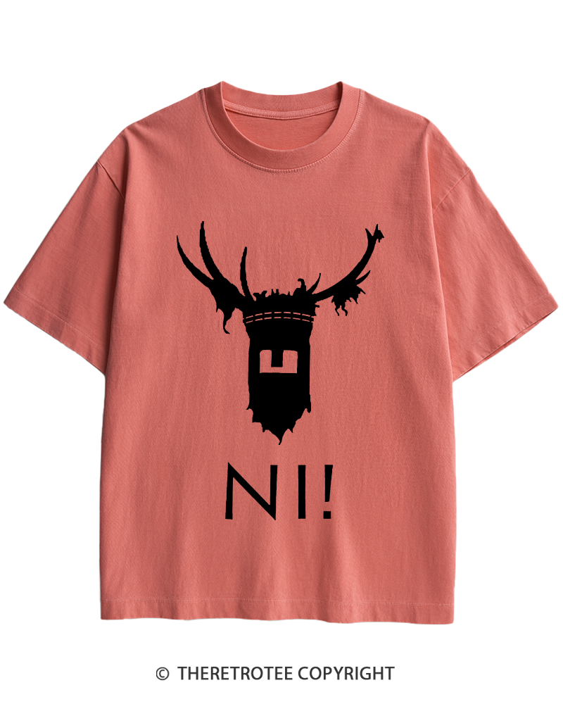 TheRetroTee Ni! 1970s Heavy Cotton T-Shirt