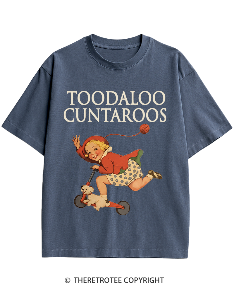 TheRetroTee Toodaloo Cuntaroos 1950s Heavy Cotton T-Shirt