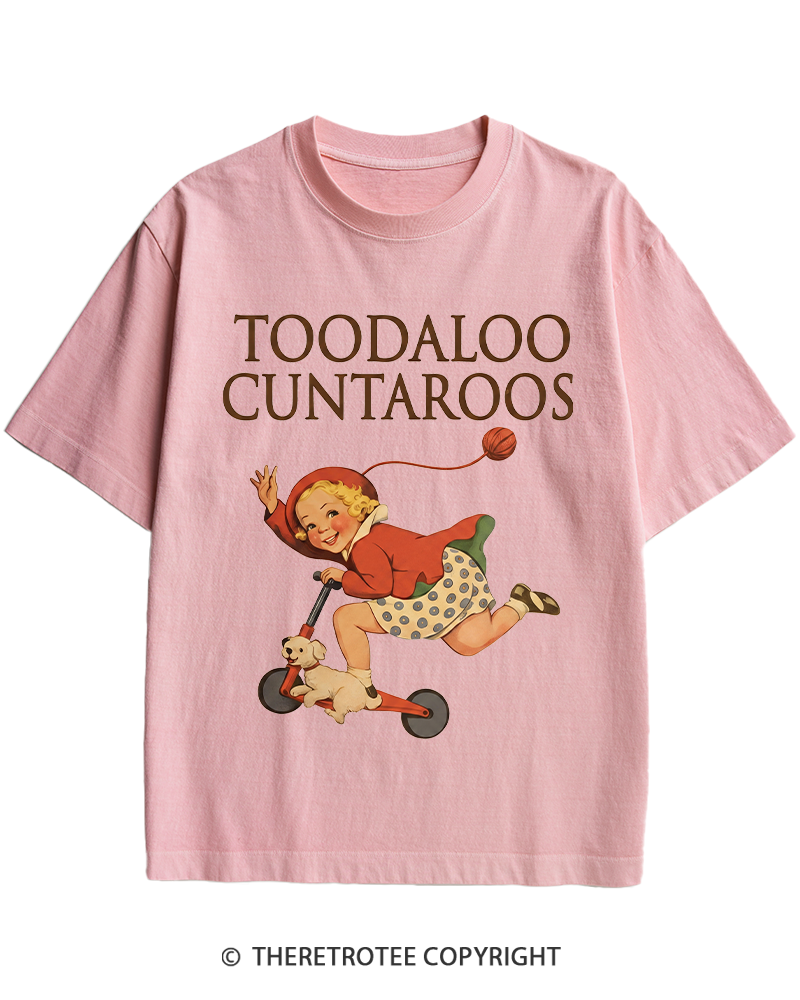 TheRetroTee Toodaloo Cuntaroos 1950s Heavy Cotton T-Shirt