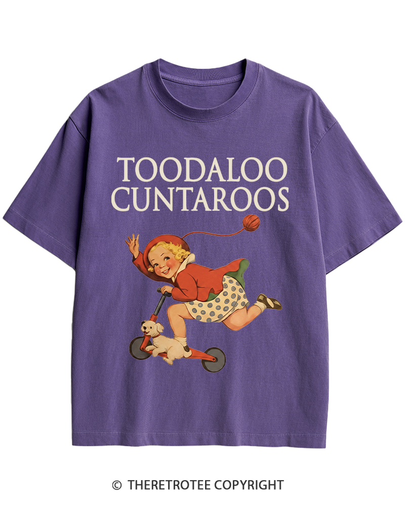 TheRetroTee Toodaloo Cuntaroos 1950s Heavy Cotton T-Shirt