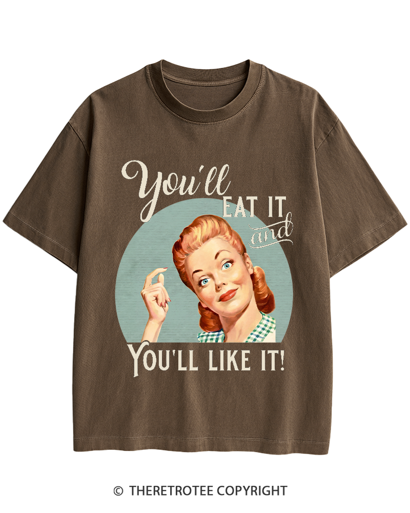 TheRetroTee You'll Like It 1950s Heavy Cotton T-Shirt