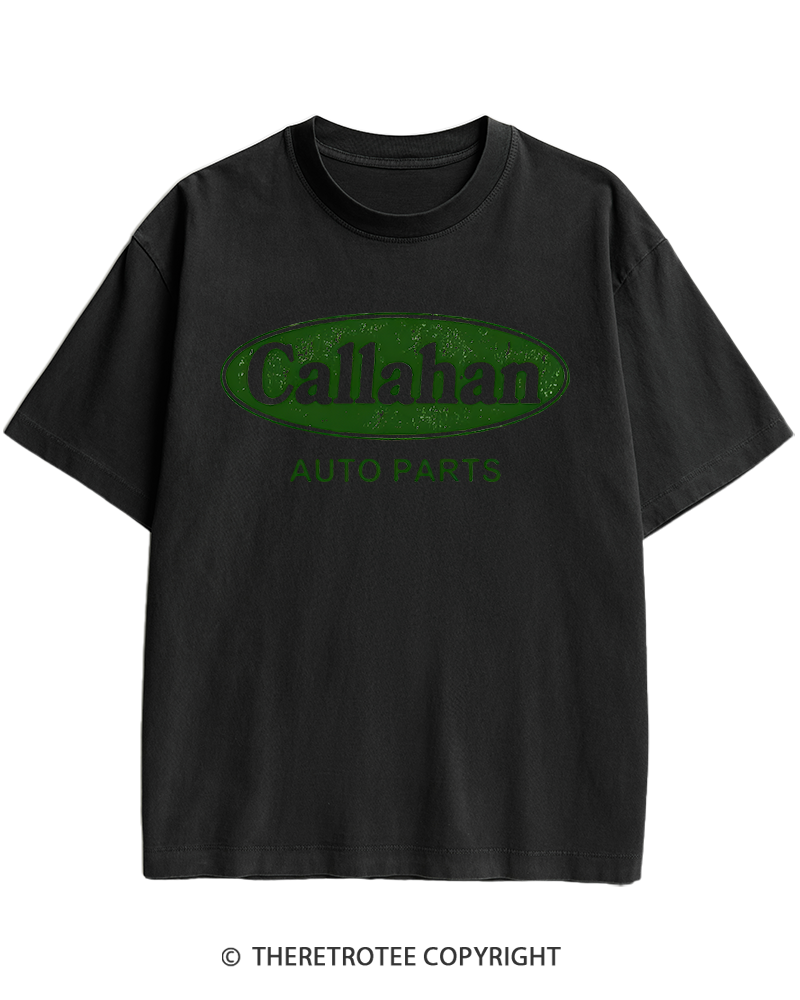 TheRetroTee Auto Parts 1990s Heavy Cotton T-Shirt