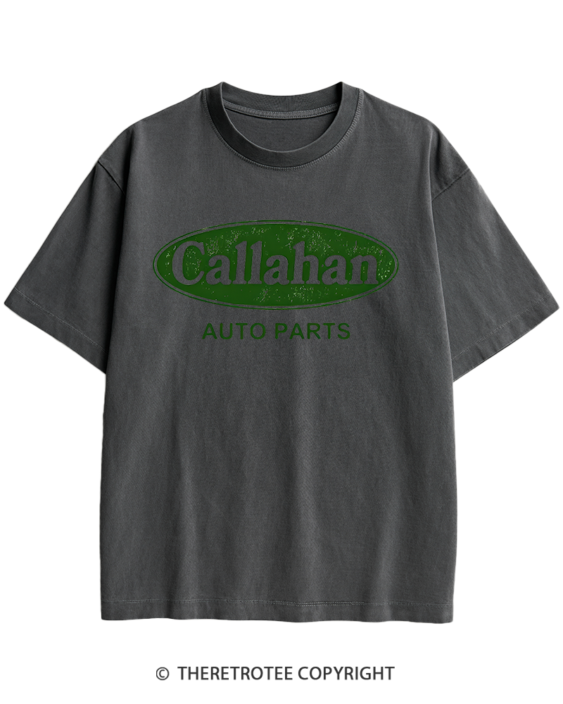 TheRetroTee Auto Parts 1990s Heavy Cotton T-Shirt