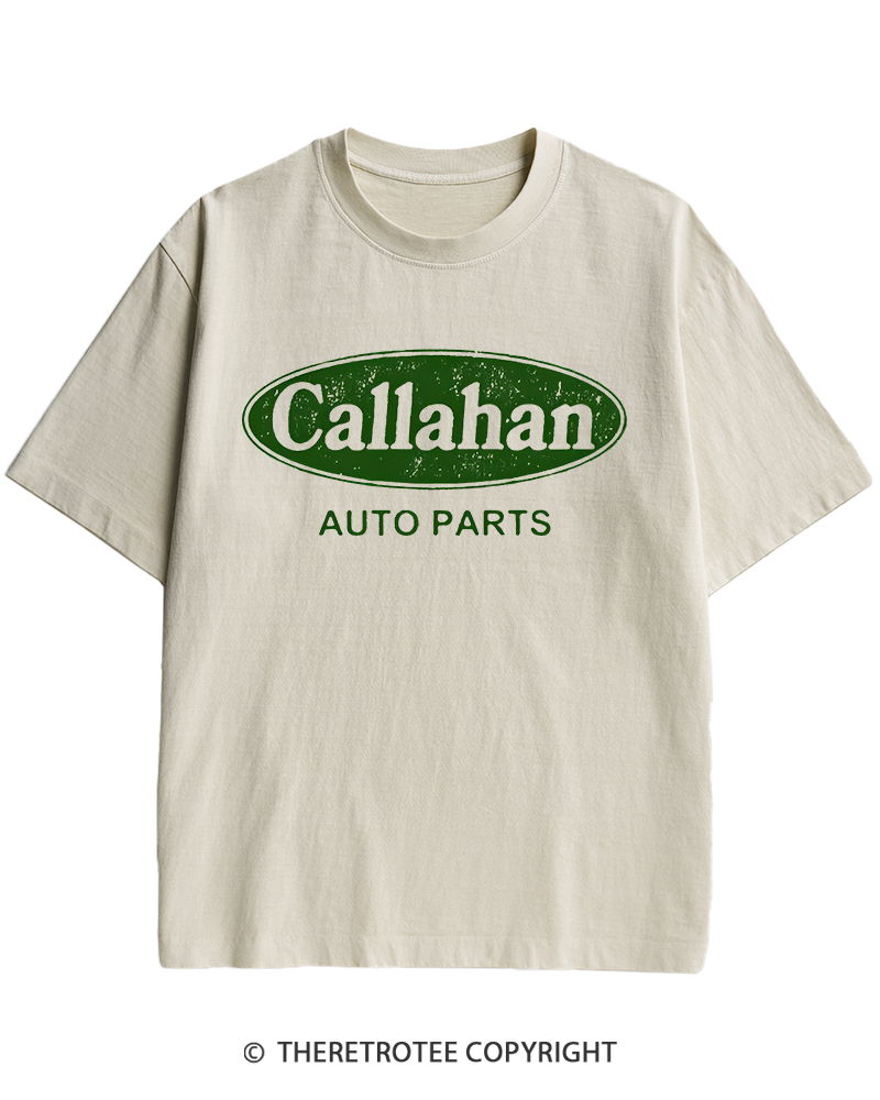 TheRetroTee Auto Parts 1990s Heavy Cotton T-Shirt