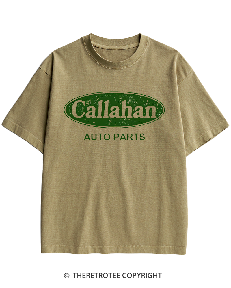 TheRetroTee Auto Parts 1990s Heavy Cotton T-Shirt