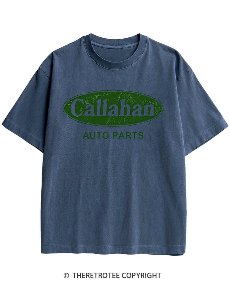 TheRetroTee Auto Parts 1990s Heavy Cotton T-Shirt
