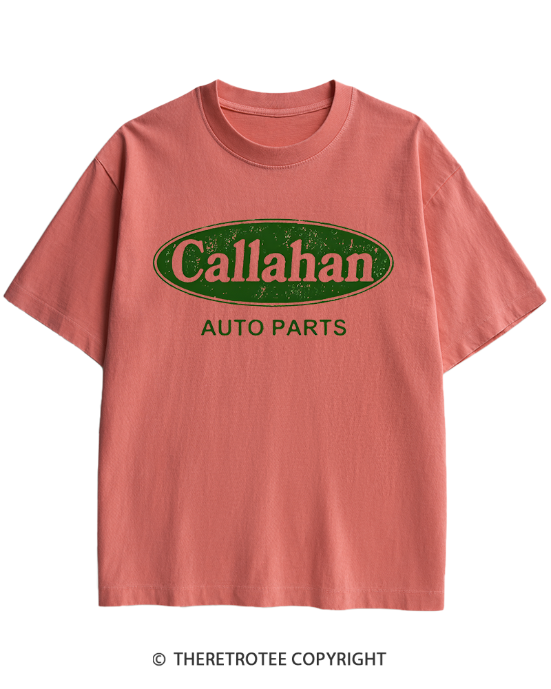 TheRetroTee Auto Parts 1990s Heavy Cotton T-Shirt