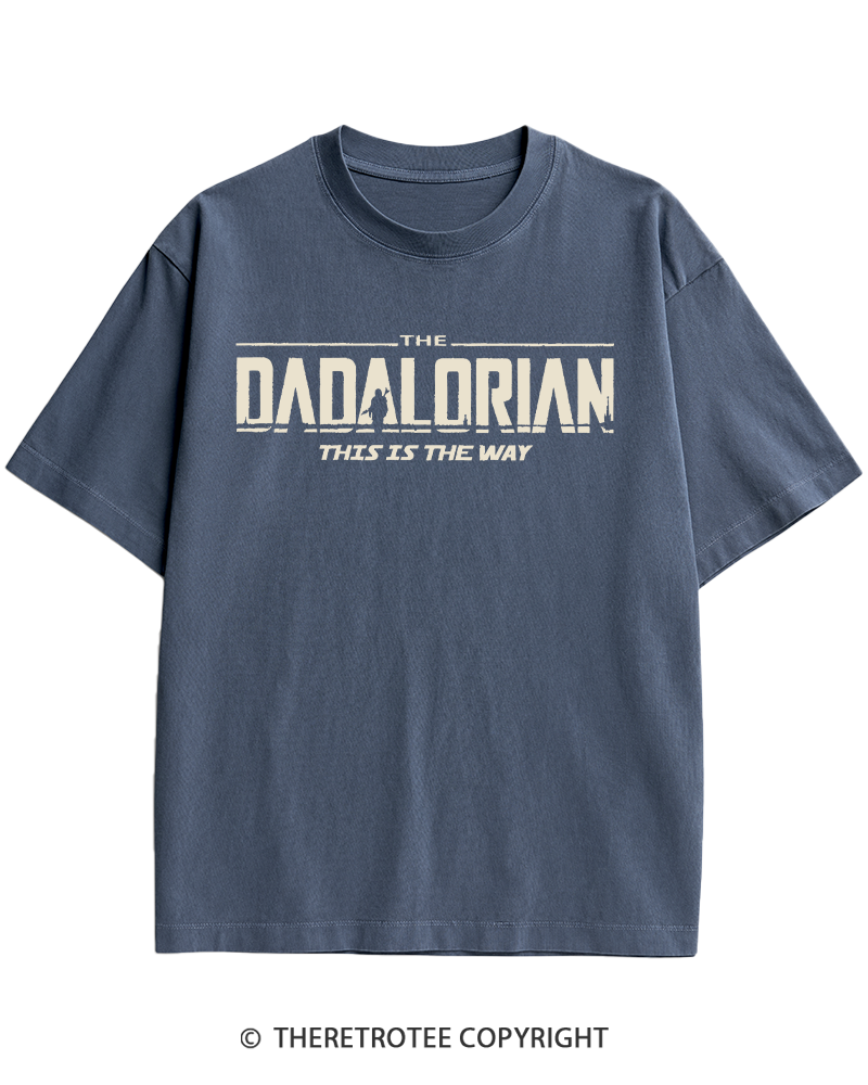 TheRetroTee The Dadalorian 1990s Heavy Cotton T-Shirt