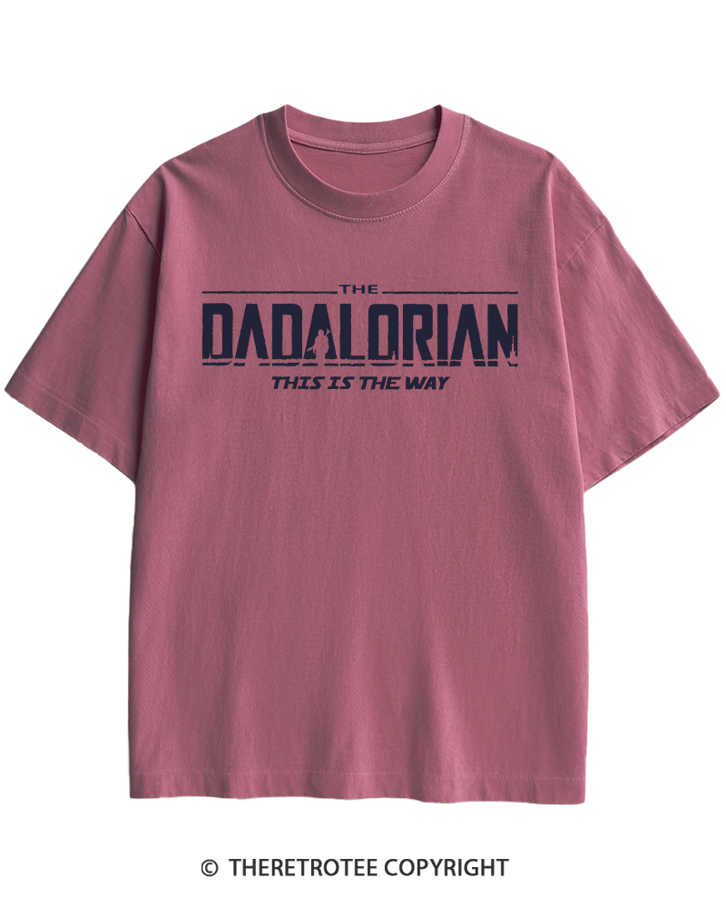 TheRetroTee The Dadalorian 1990s Heavy Cotton T-Shirt